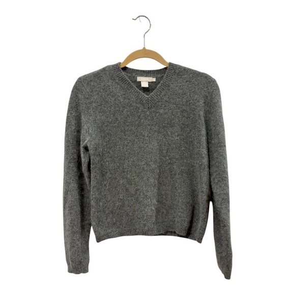 J Crew Women’s Small Lambswool Angora Rabbit Hair Poly Blend Sweater EUC - Picture 1 of 4